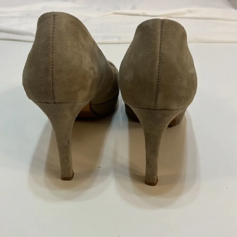 Paul green munchen handmade peep toe heels women‎ size 5.5